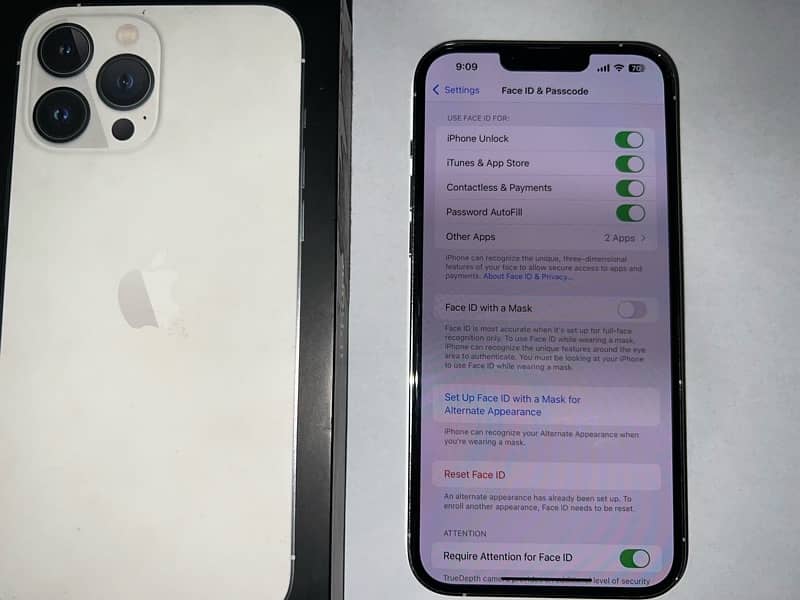 IPhone 13 Pro Max 128gb dual pta approved 2