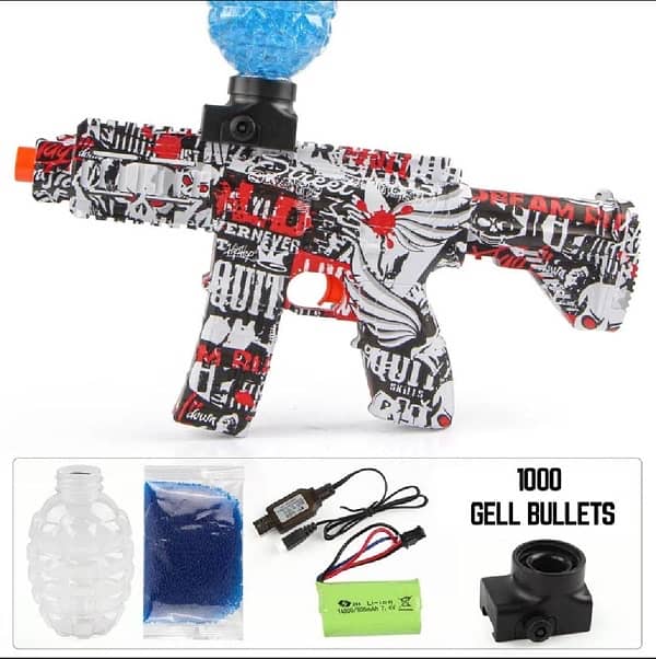 M416/ MP5/ AK-47 Gel Blaster Automatic Shooting Elite Toy Gun 5