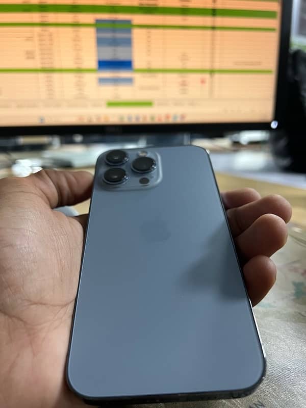 Iphone 13 Pro PTA approved Blue 100BH 1