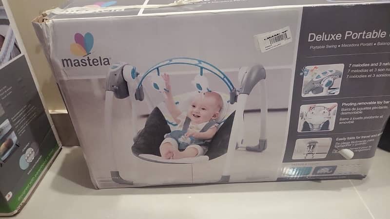 Mustela baby swing 1