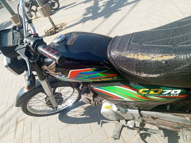 Honda CD 70 2021 Karachi number 5