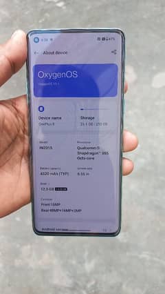 oneplus 8 dual sim pack phone 12/256