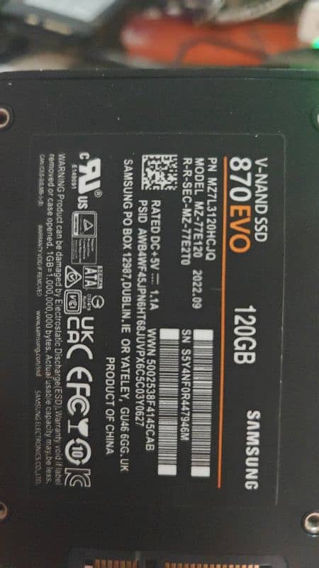 SSD And HDD Hard disk and RAM for sale very good price 0