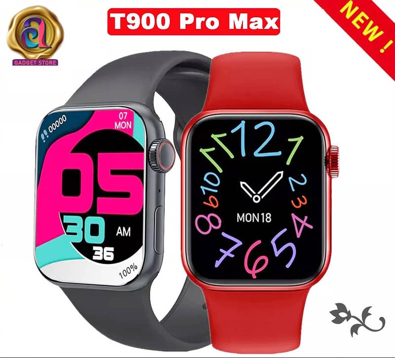 Original IWO 7 T900 Pro Max Smart Watch Series 8 Bluetooth 49mm Blood 0