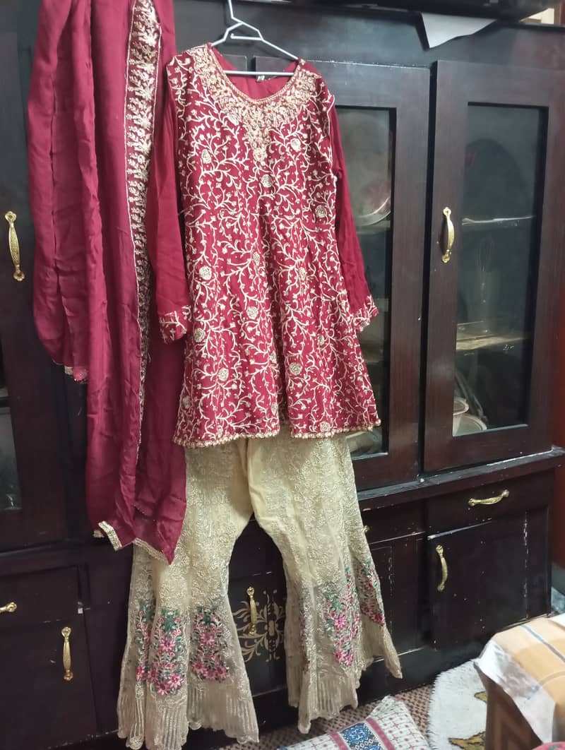 Garara and shirt+ lehnga and shirt 0