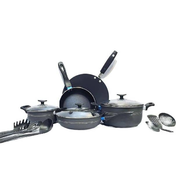 Non Stick Cookware Set- 17 Pcs - 4