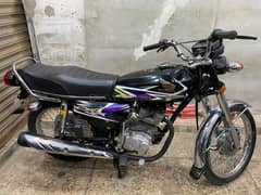 Honda 125 2020 black