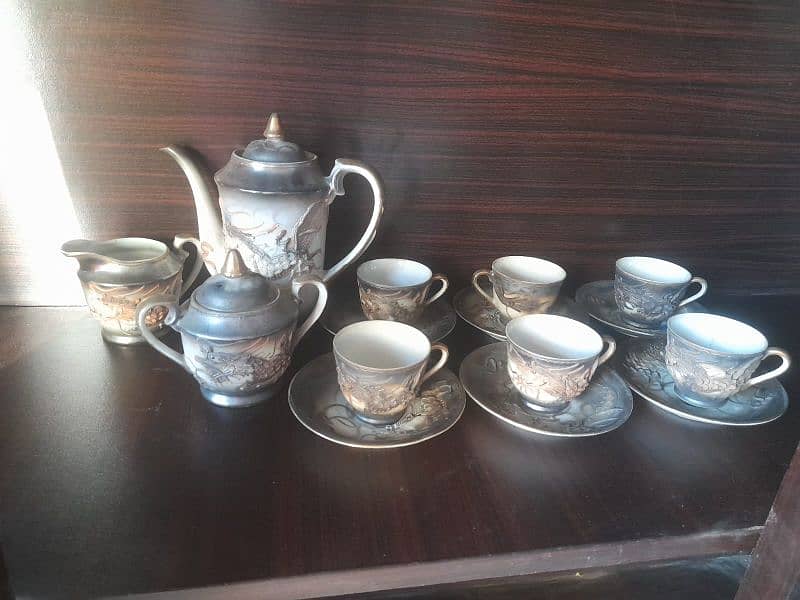 antique tea set 0