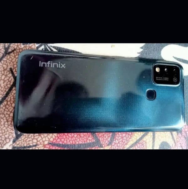 infinix hot 10 play 4 ram 64 rom with box only cable ha say 1