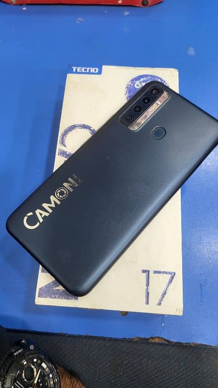 tecno camon 17 6/128 with box 1