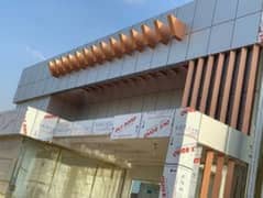 aluminium wall cladding sheet and construction builder