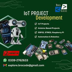 IOT Projects, Arduino, ESP, STM32, Raspberry Pi, Engineering Projects