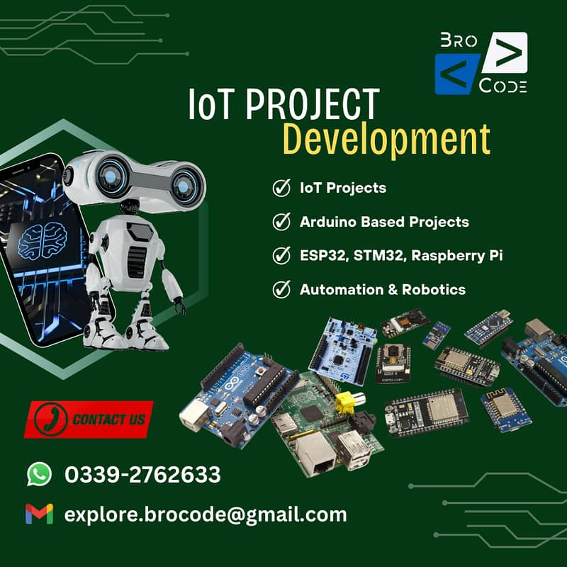 IOT Projects, Arduino, ESP, STM32, Raspberry Pi, Engineering Projects 0