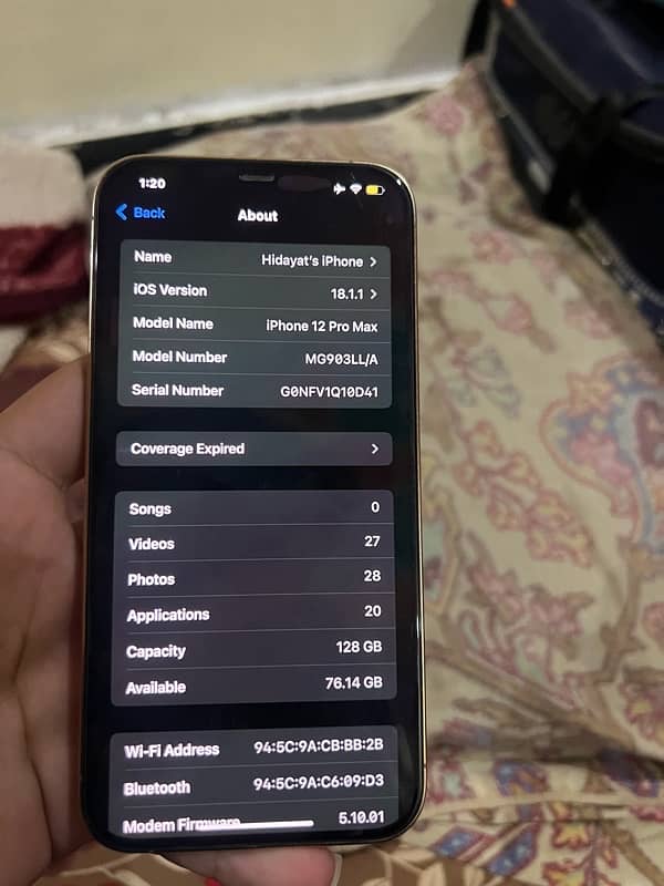 “iPhone 12 Pro Max 128GB – Excellent Condition | Best Price in Islama 4