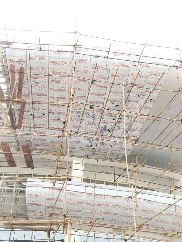 Aluminium wall Cladding Sheet construction builder 3