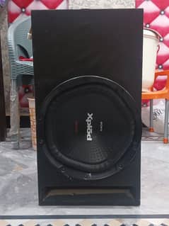 Woofer and amplifier4000w.