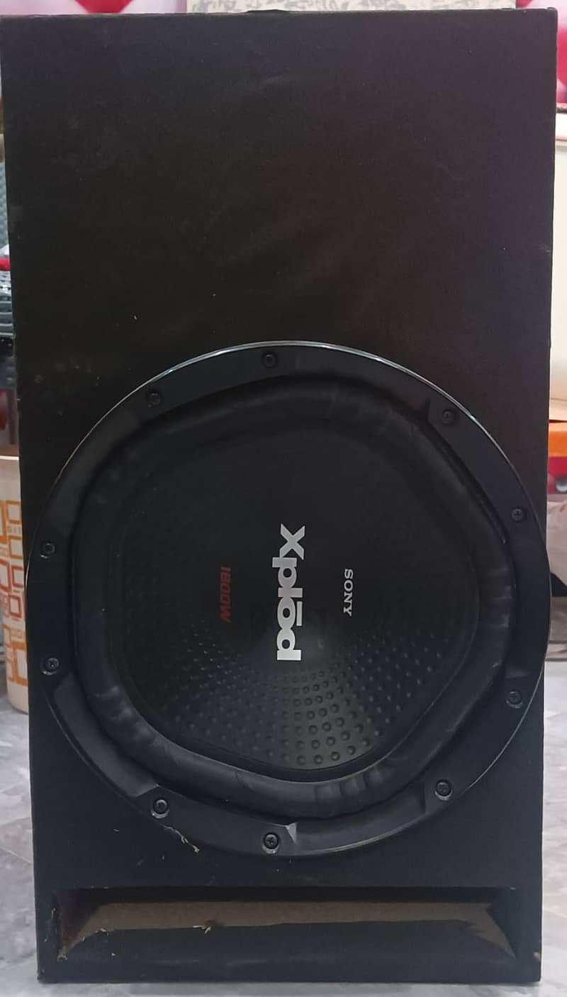 Woofer and amplifier4000w 1