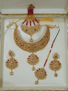 Golden Bridal jewellery set