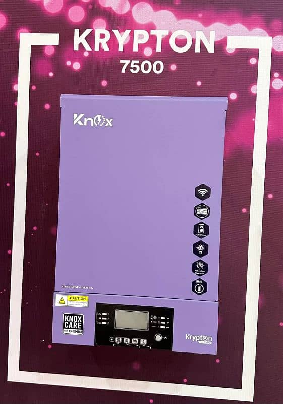 knox krypton 8000 6kw 48v Hybrid on/off grid Wifi 2