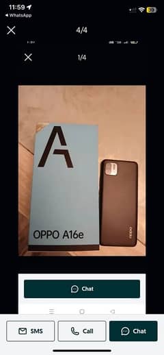 oppo A16E 4/64 condition new just front glass crack