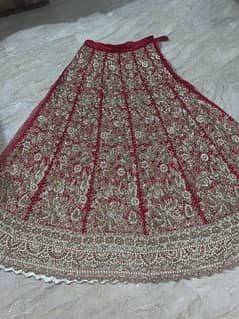 4 piece Bridal lehnga for urgent sale