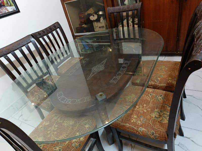 Dining Table (Six Chair Set) 2