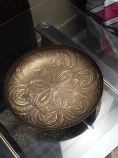 antique brass plates