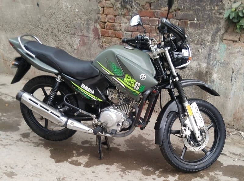 Yamaha ybr125g grey 0