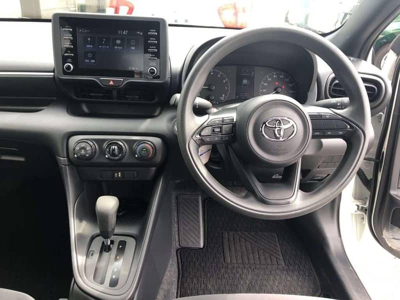 Toyota Yaris 2021 Black Fresh Import Graded Auction Sheet Low Mileage 14