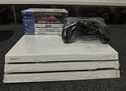 Ps4 Pro with 6 Games