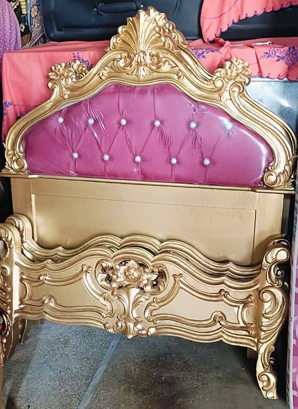 beautiful chinioti single bed 6