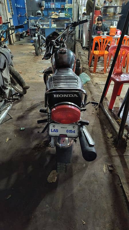 Honda CG 125 2019 larkana number 3