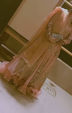 Long Maxi Peach Colour