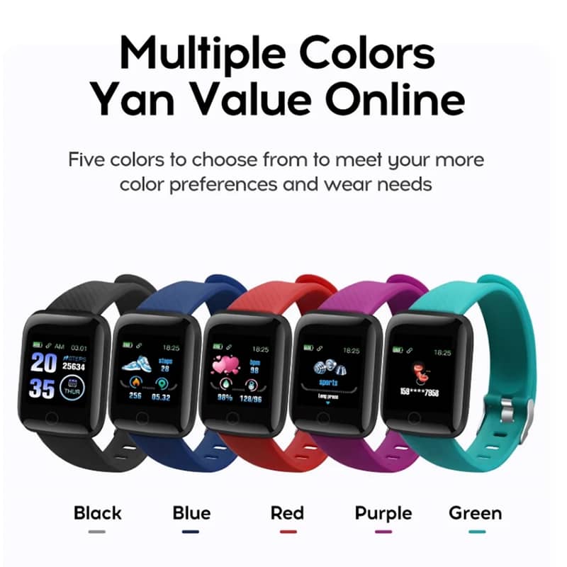 116S 1.44" Smartwatch Men Women Bluetooth 4.0 Sports Watch Watch Water 16