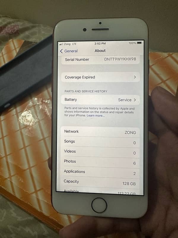 iPhone 7 128GB Pta Aprroved 5