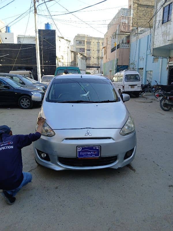 mitsubishi Mirage model. 2012 registered 2016 neat and clean 3
