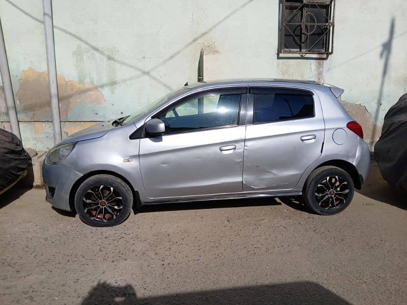 mitsubishi Mirage model. 2012 registered 2016 neat and clean 6