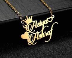 Customized men/women necklace with name