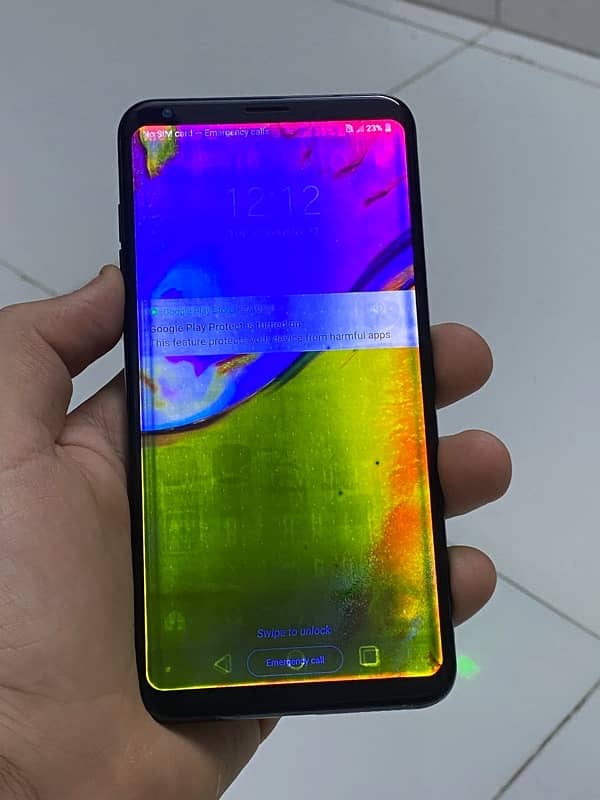 LG V35 ThinQ 6/64 Non Pta Heavy Shade In Lcd 2