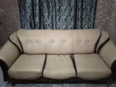 6 seater. Single Double & Three 3 Seaters Sofas Set