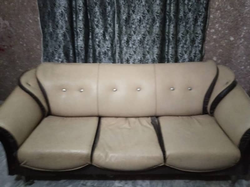 6 seater. Single Double & Three 3 Seaters Sofas Set 0