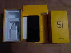 Realme 5i for sale 10by10 with box and charger