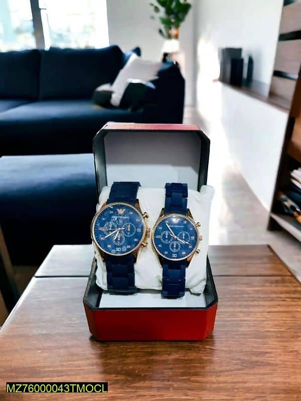 Couple's Casual Analogue Watches 7