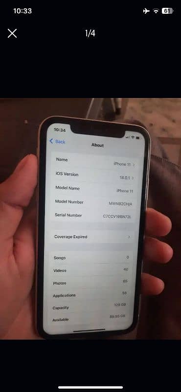 Iphone 11 jv non pta 10/10 condition 128gb 2