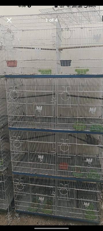 Used Folding Cage for Sale. 2