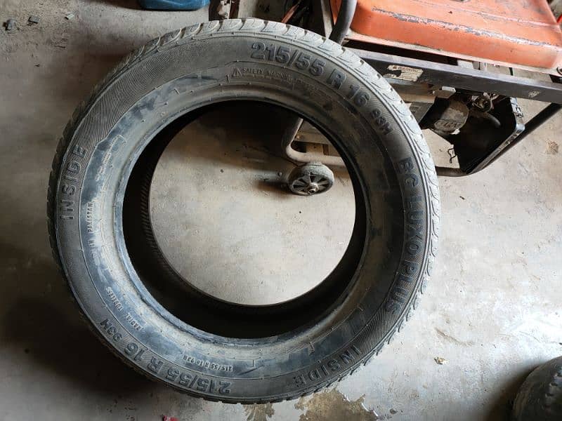 civic 2021 k tyre hn   215 55 r16 93h made in Pakistan 2