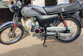 Hi speed motorcycle all ok no any falt double saman sath hai open chet