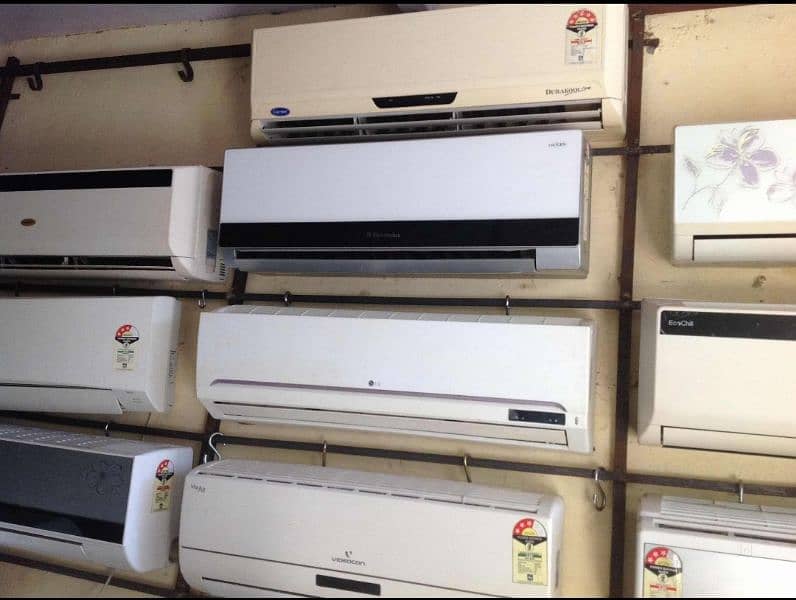 Energy Saver Used 0.75 Ton Window AC's and Split AC's 1