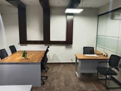 Fully independent furnished office with Electricity and services