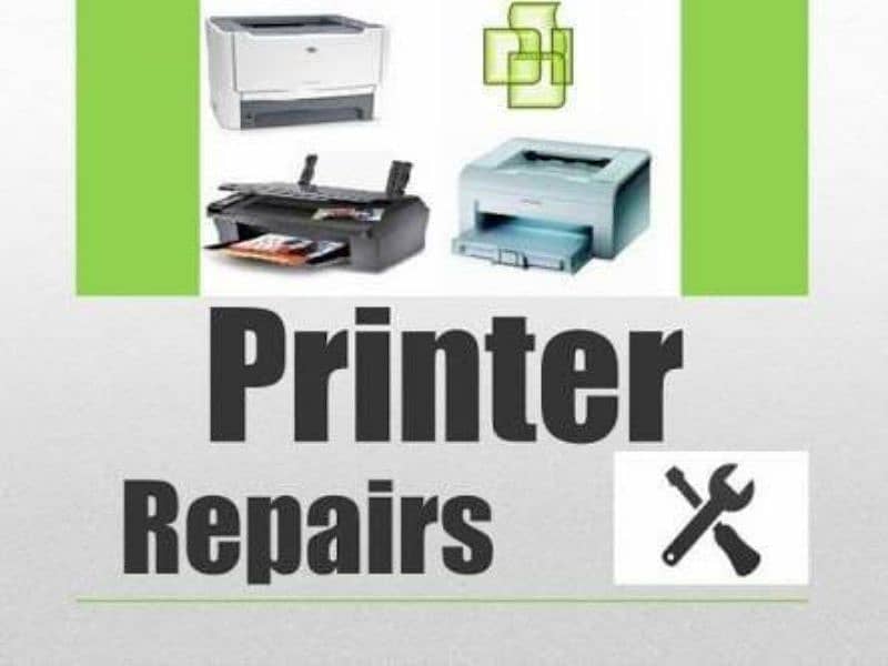 HP laserjet printer repairing and toner refilling color and black 10